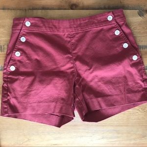 Banana Republic Light Red Shorts